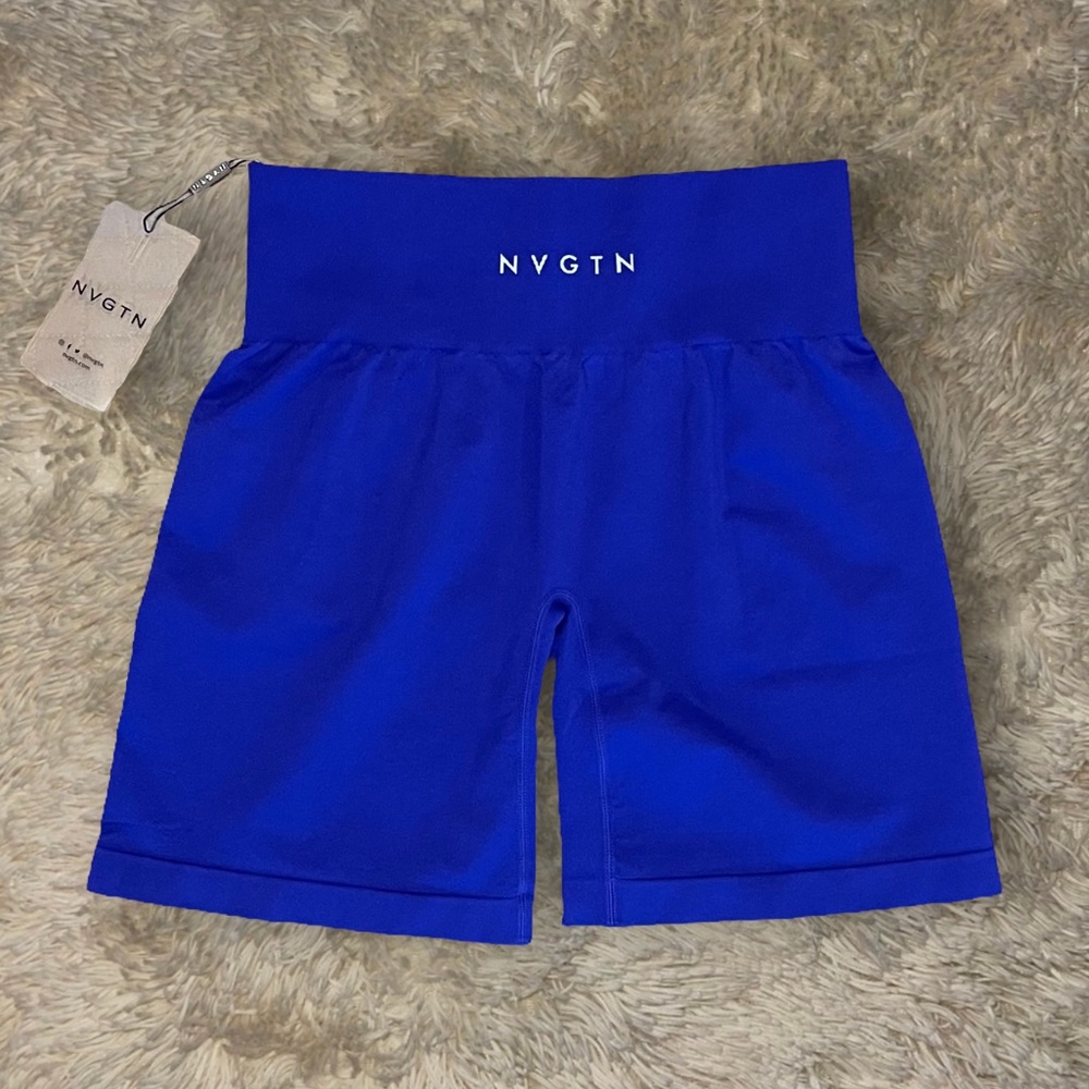 NVGTN solid seamless shorts
